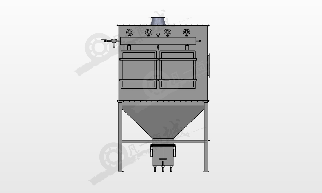 工業(yè)空氣灰塵過(guò)濾器模型 模型截圖[2]