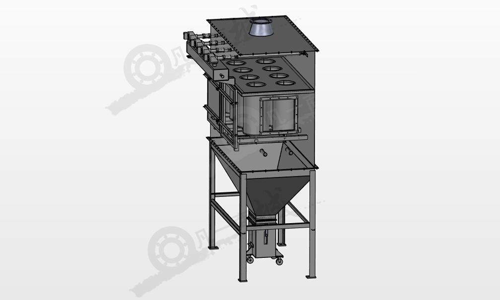 工業(yè)空氣灰塵過(guò)濾器模型 模型截圖[4]