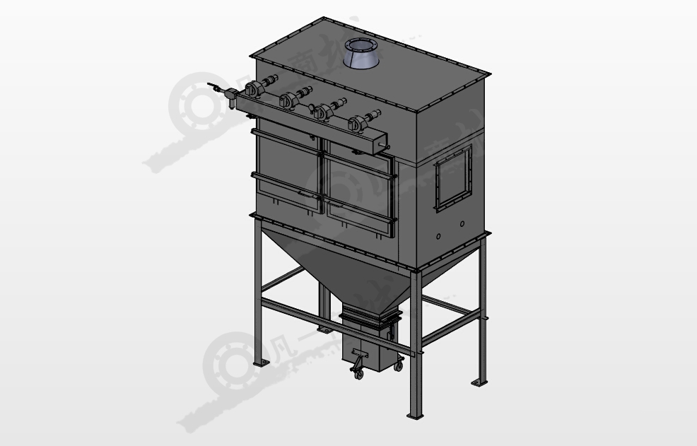 工業(yè)空氣灰塵過(guò)濾器模型 模型截圖[1]