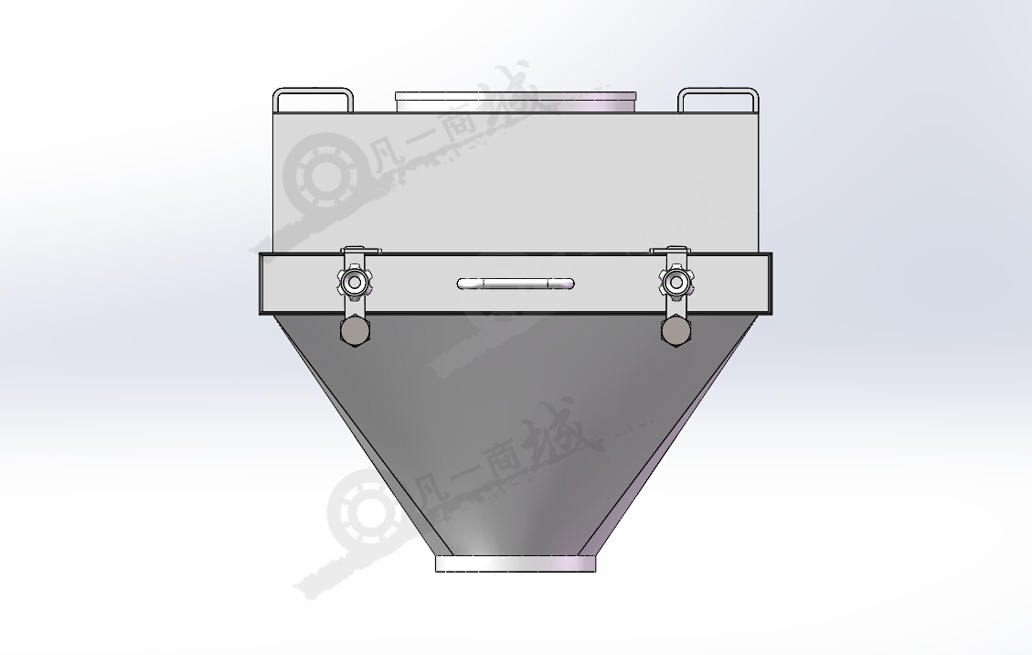 工業(yè)震動漏斗3D模型 模型截圖[3]