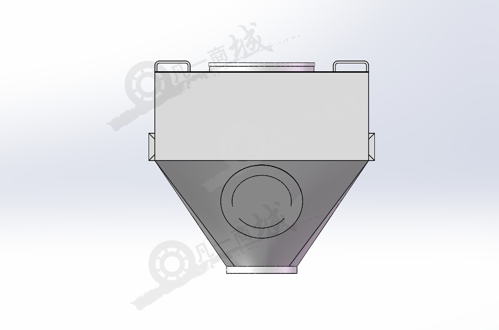 工業(yè)震動漏斗3D模型 模型截圖[2]