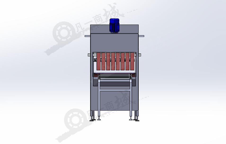 視覺檢測系統(tǒng)輸送機3D模型 模型截圖[3]