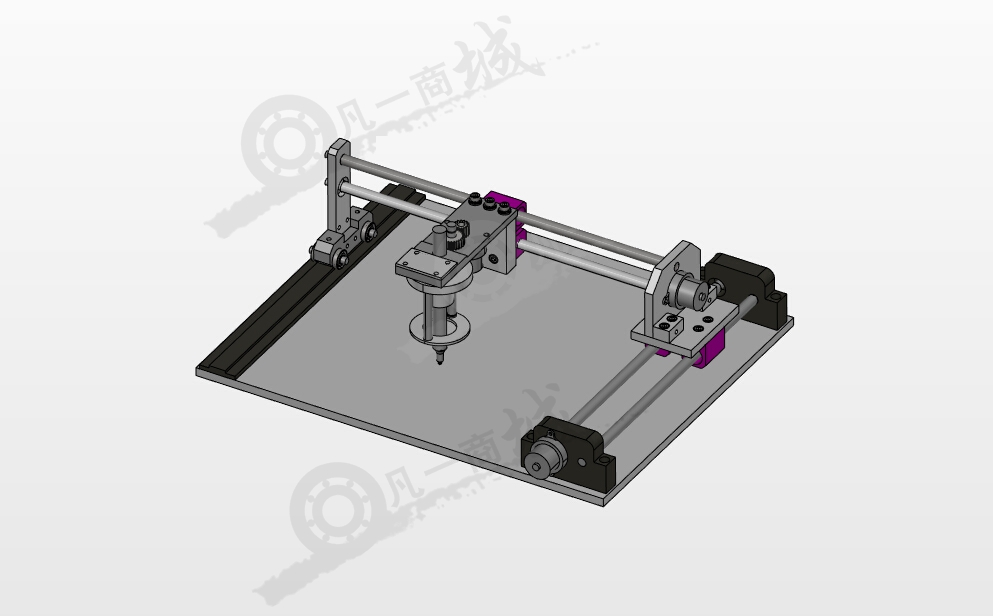 自動繪圖機(jī)模型 模型截圖[1]