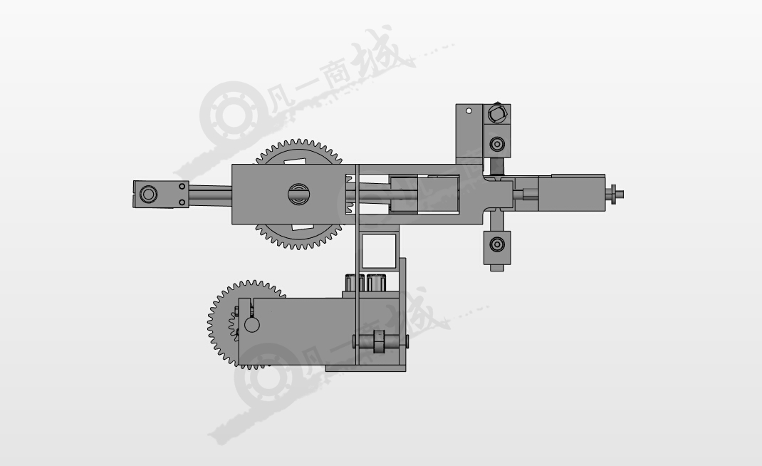 立式包裝機(jī)用切割機(jī)構(gòu) 模型截圖[2]