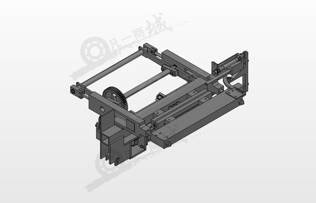 立式包裝機(jī)用切割機(jī)構(gòu) 模型截圖[1]