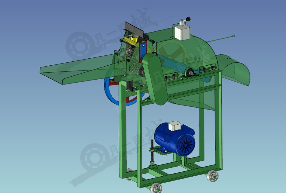 攪拌混合機(jī)模型圖 模型截圖[2]