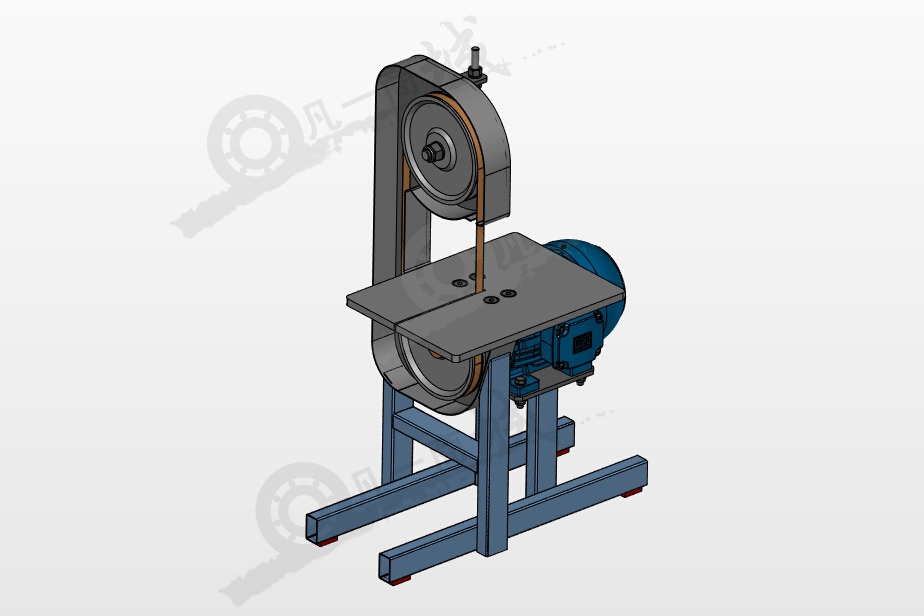 帶式切割機3D模型 模型截圖[1]