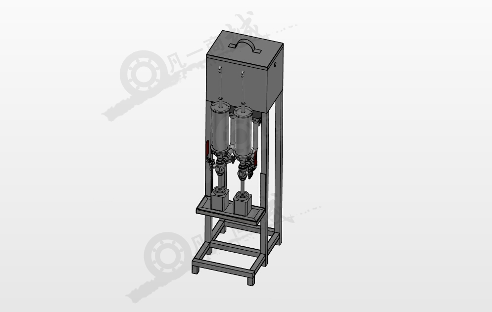 手動(dòng)灌裝機(jī)3D圖 模型截圖[1]