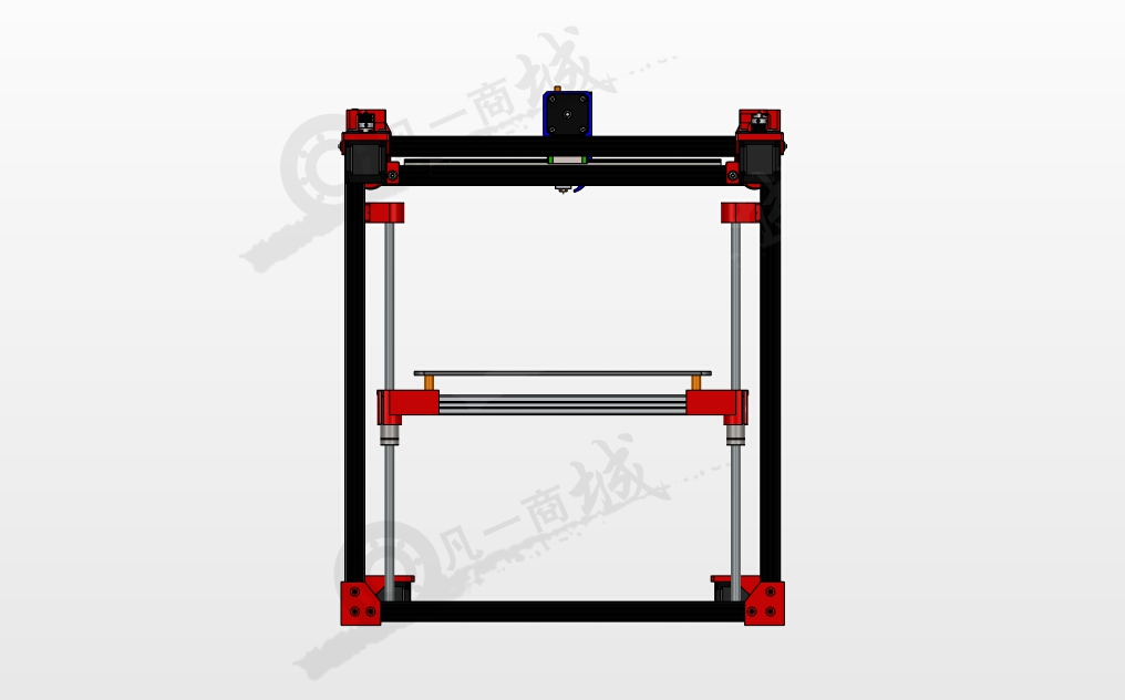 CORE XY 3D打印機(jī)圖紙 模型截圖[2]