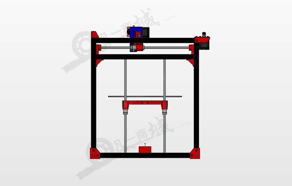 CORE XY 3D打印機(jī)圖紙 模型截圖[3]