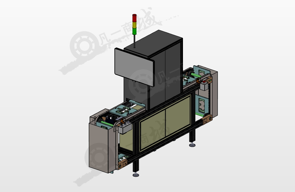 視覺(jué)檢查托盤輸送機(jī)3D模型 模型截圖[1]