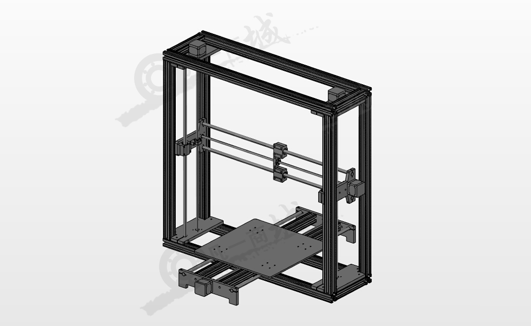 高型3D打印機模型圖 模型截圖[1]