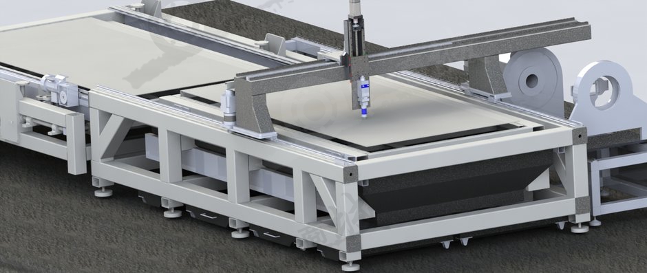 大型激光雕刻機3D模型 模型截圖[3]