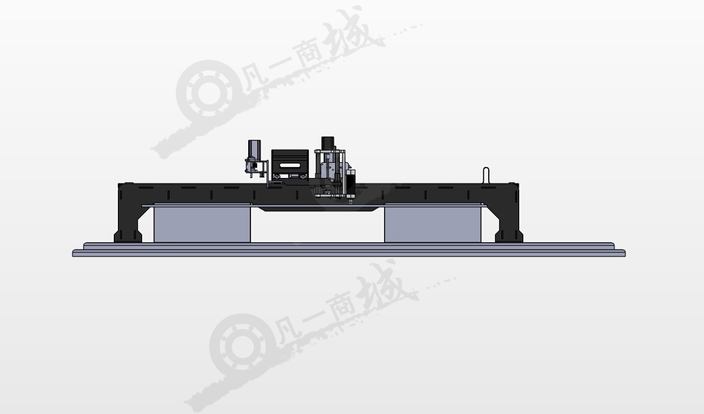 龍門吊式雕刻機(jī)模型 模型截圖[2]