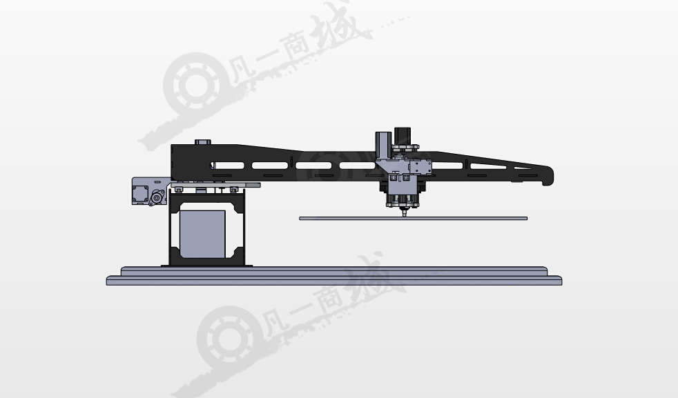 龍門吊式雕刻機(jī)模型 模型截圖[3]