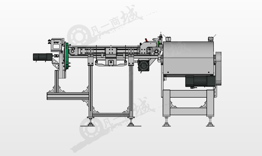 棒狀物料自動間隔輸送機(jī) 模型截圖[3]