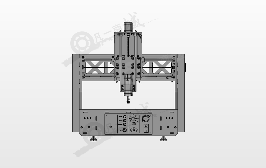 3軸數(shù)控雕刻機(jī) 模型截圖[2]