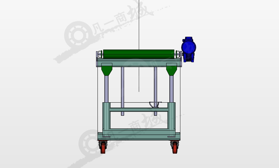 可移動(dòng)升降輸送機(jī) 模型截圖[2]