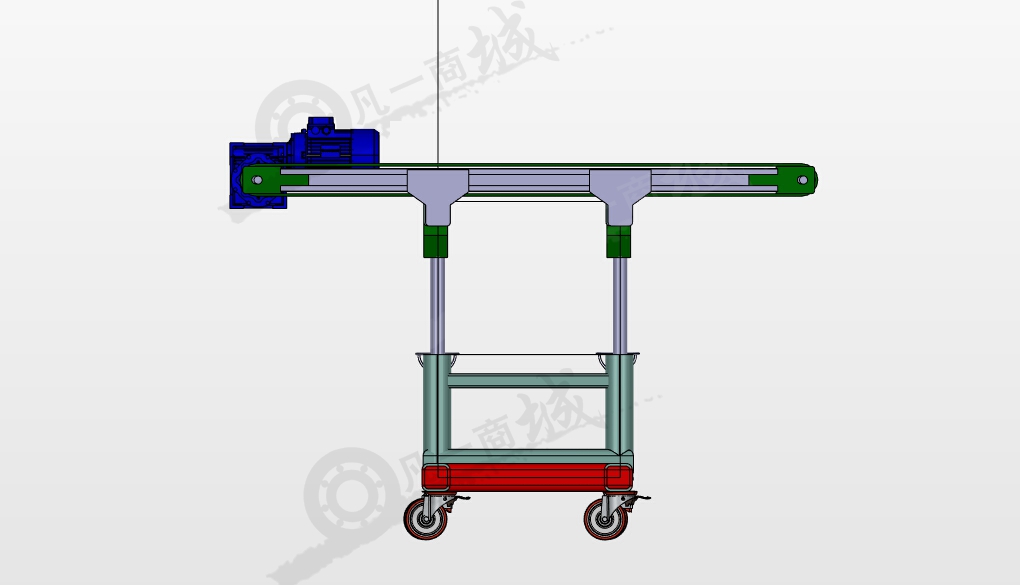 可移動(dòng)升降輸送機(jī) 模型截圖[3]