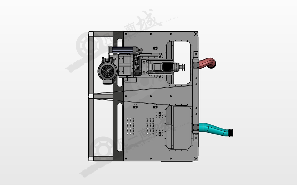 家具部件加工成型機(jī) 模型截圖[4]
