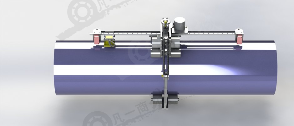 管道檢測(cè)機(jī)器人 模型截圖[3]