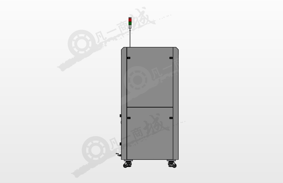鋁型材結構機架 模型截圖[3]
