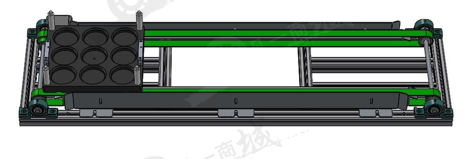 側(cè)邊皮帶水平輸送機 模型截圖[3]