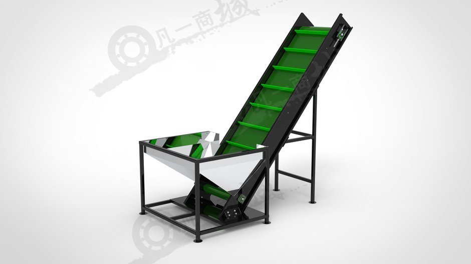 提升輸送機(jī)3D模型 模型截圖[1]