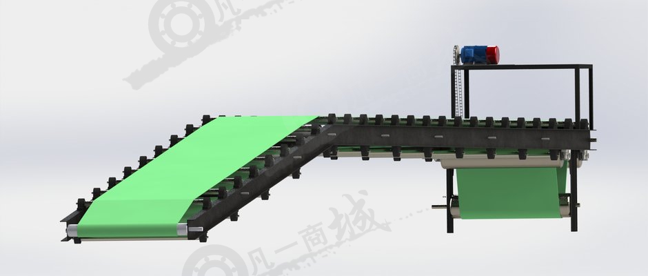 提升皮帶輸送機(jī) 模型截圖[2]