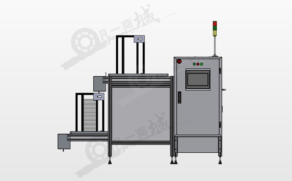 PCB板疊放裝載機(jī)模型圖 模型截圖[3]