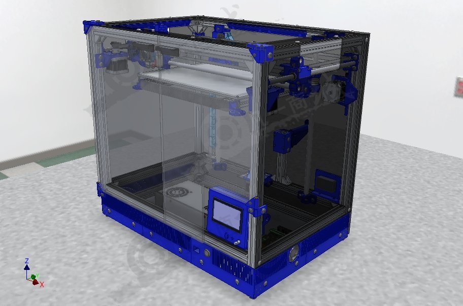 立方體3D打印機(jī) 模型截圖[2]
