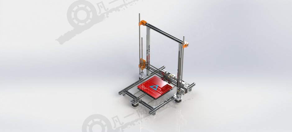 core xy框架3D打印機(jī) 模型截圖[1]
