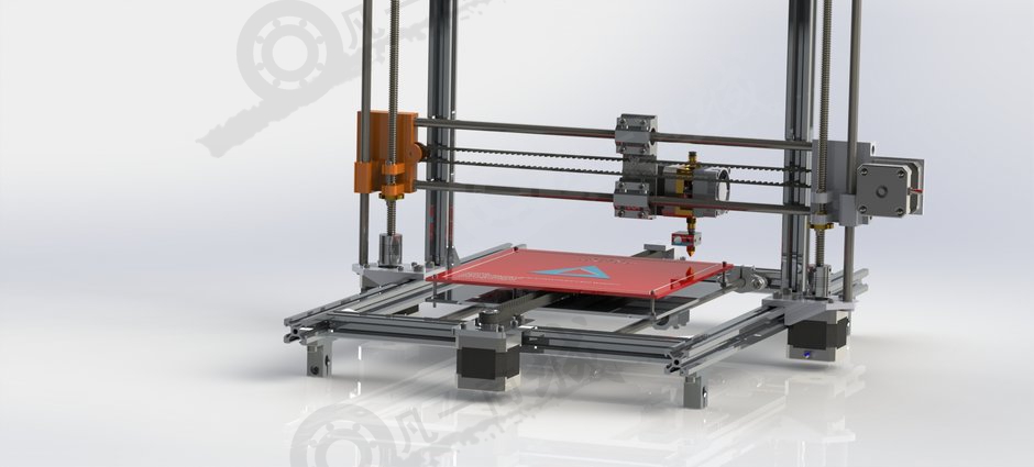 core xy框架3D打印機(jī) 模型截圖[2]
