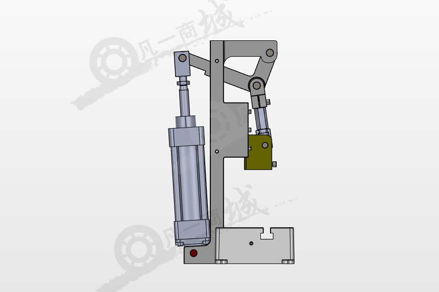 氣動(dòng)壓力機(jī)模型圖 模型截圖[2]