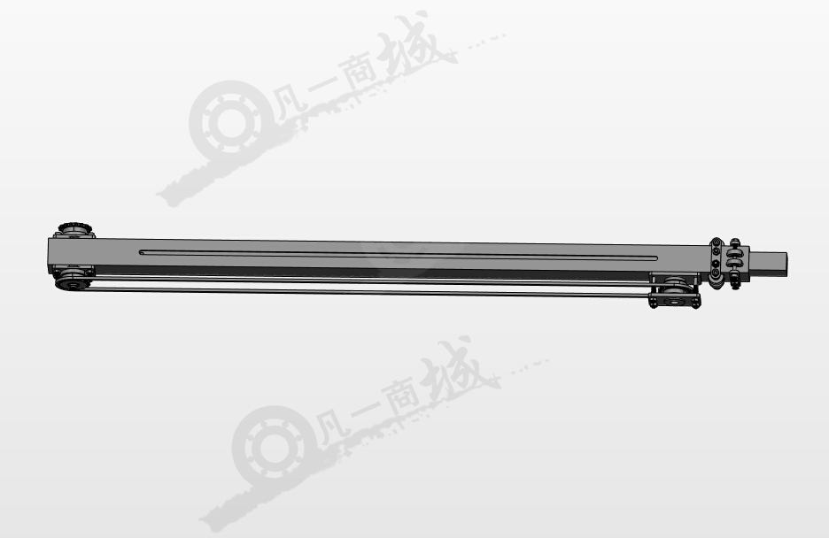 鏈條驅(qū)動(dòng)伸縮機(jī)構(gòu)3D圖 模型截圖[2]