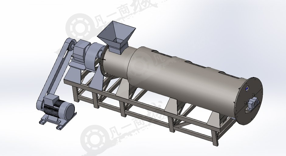 肥料粉碎成粒機(jī)模型圖 模型截圖[4]