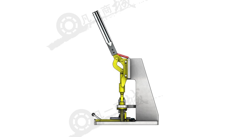 手動(dòng)壓力插件機(jī)模型圖 模型截圖[3]