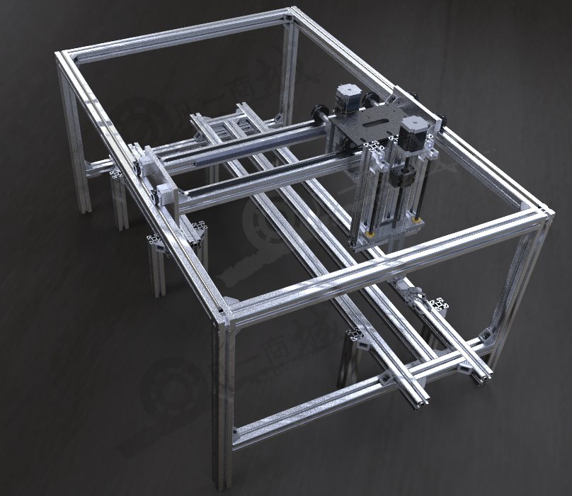 紙盒包裝箱自動(dòng)打包機(jī)3D模型 模型截圖[2]