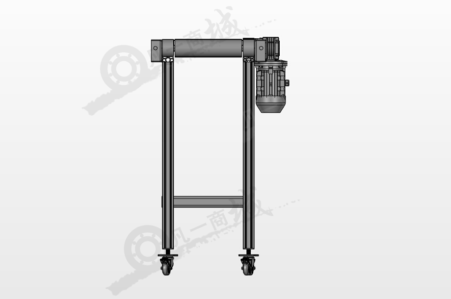 鋁型材框架皮帶輸送機(jī)模型圖 模型截圖[3]