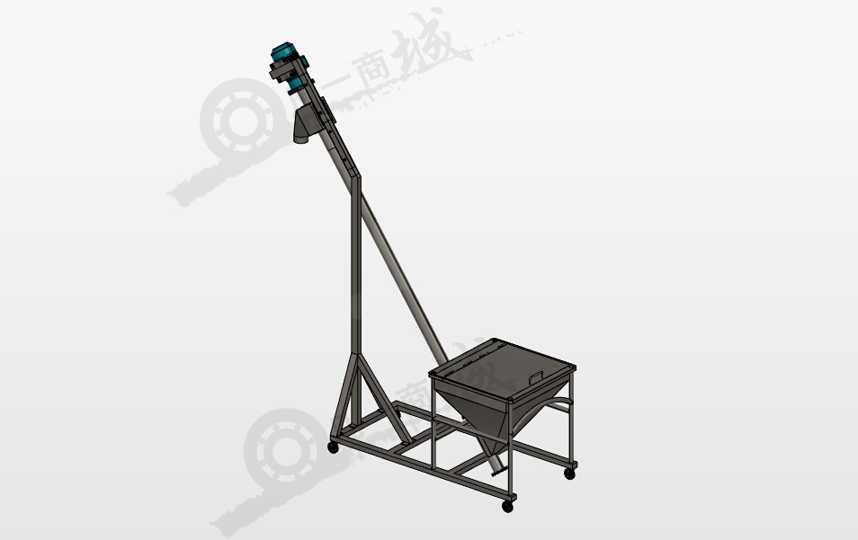 螺桿提升輸送機(jī) 模型截圖[1]