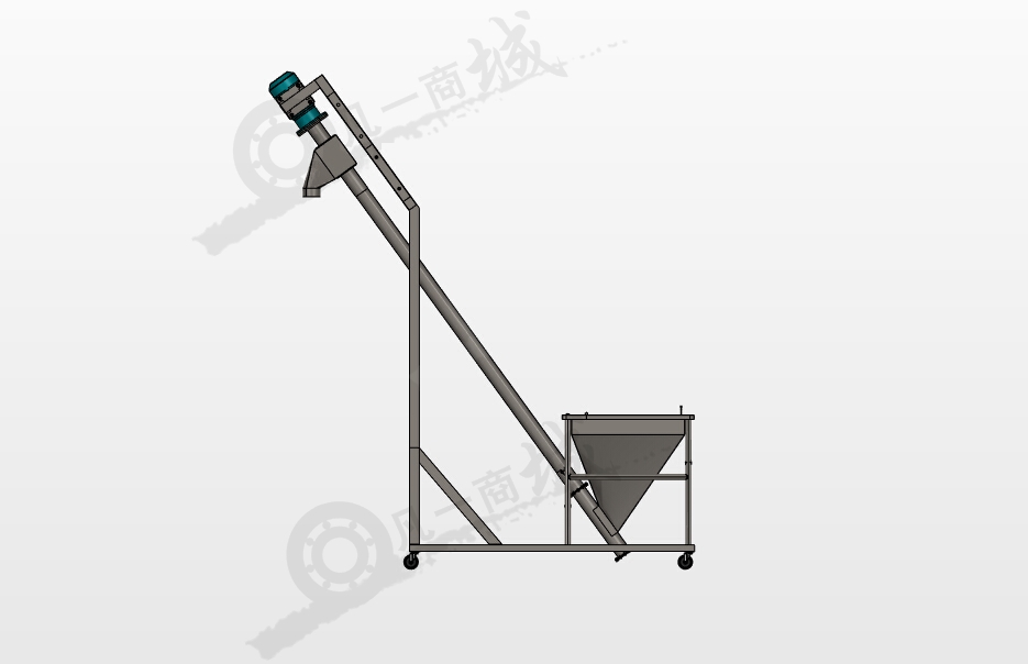 螺桿提升輸送機(jī) 模型截圖[2]