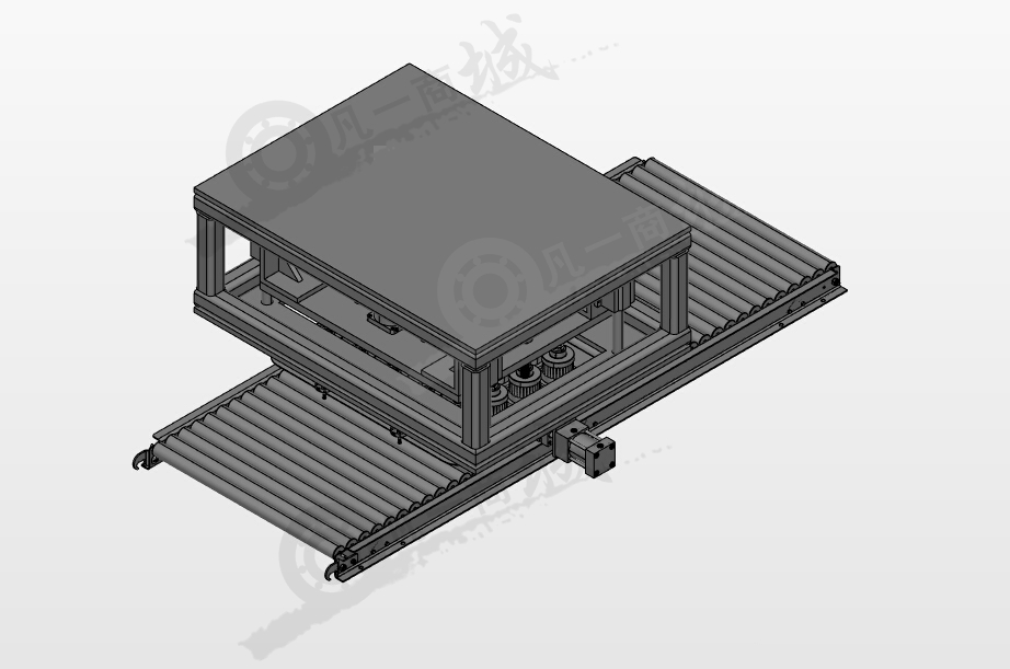 自動(dòng)托盤清洗機(jī)3D圖 模型截圖[1]