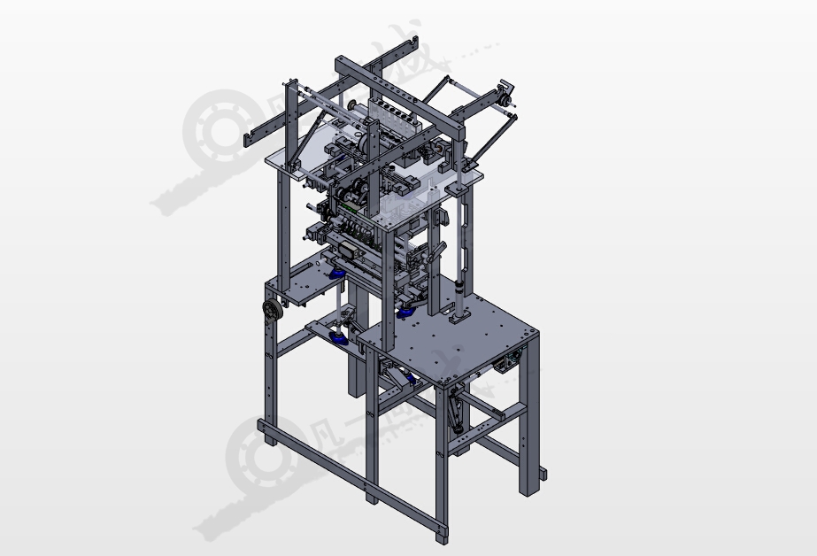 多線間歇式設備3D模型圖 模型截圖[1]