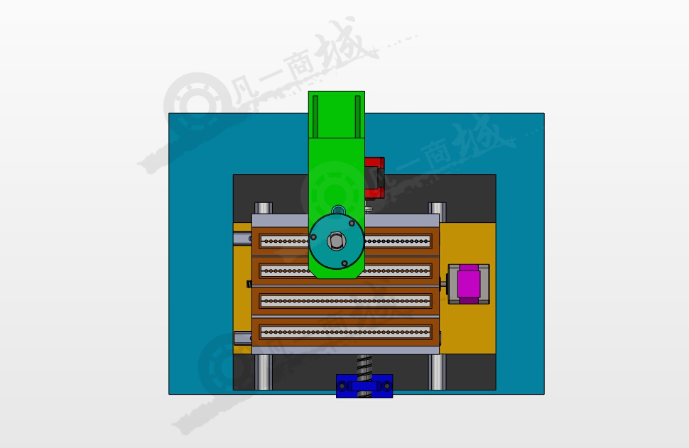 針頭自動排放機(jī)3D模型 模型截圖[4]