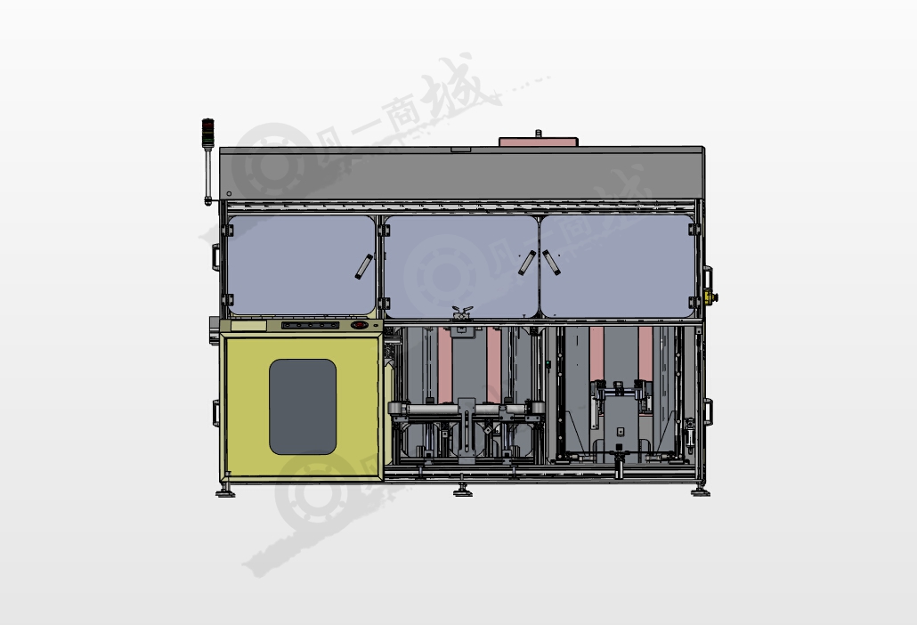 自動(dòng)裝卸加工設(shè)備3D模型 模型截圖[3]