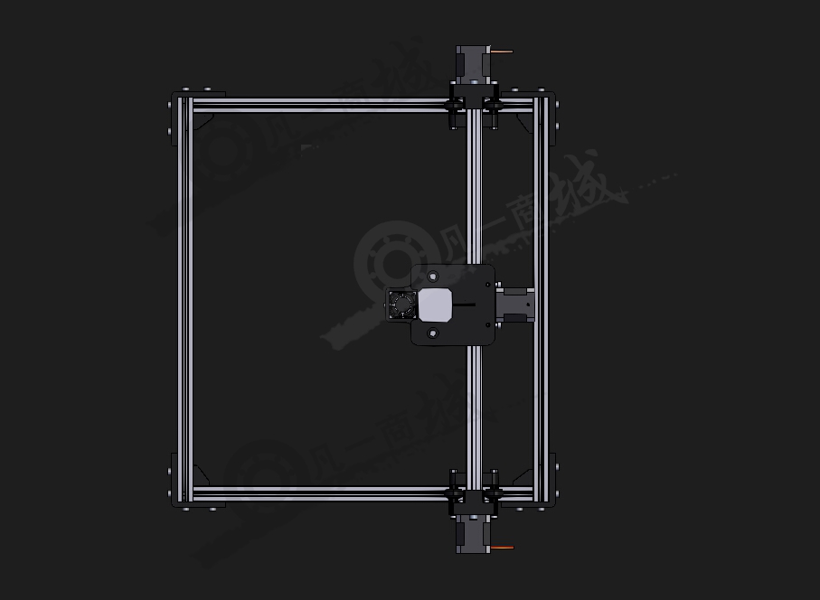 數(shù)控激光雕刻機(jī)3D圖 模型截圖[3]