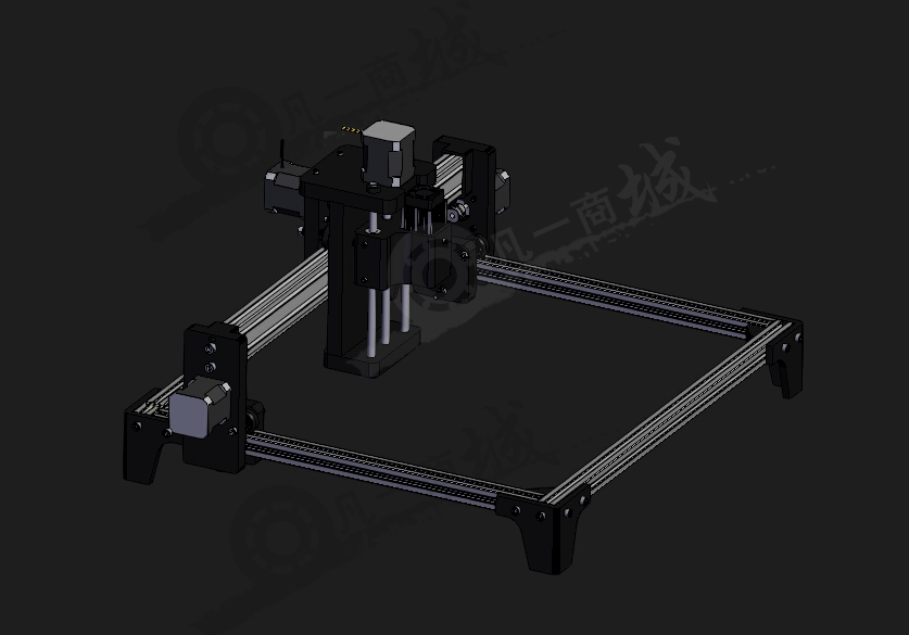 數(shù)控激光雕刻機(jī)3D圖 模型截圖[1]