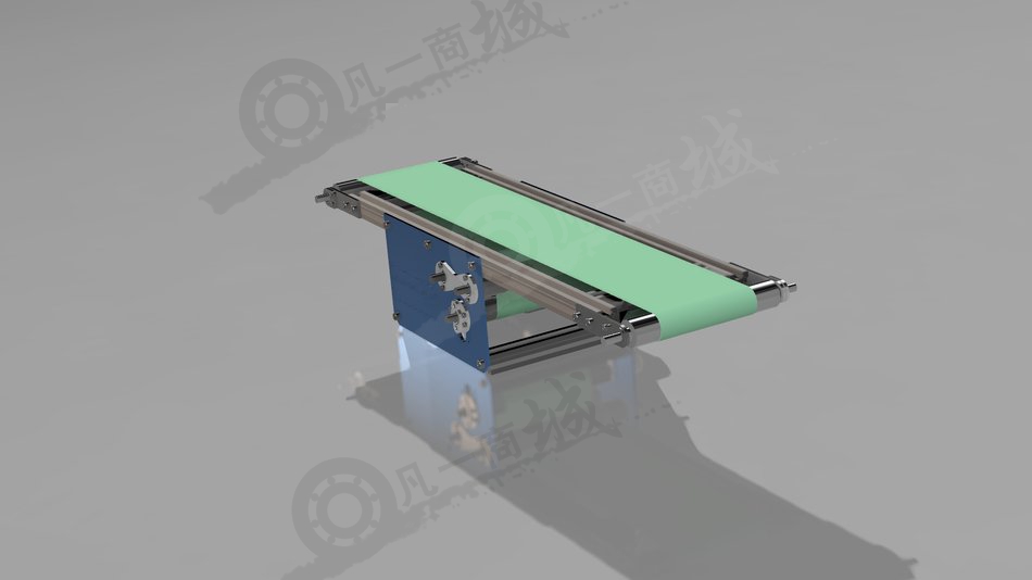 小型皮帶輸送機模型圖 模型截圖[1]