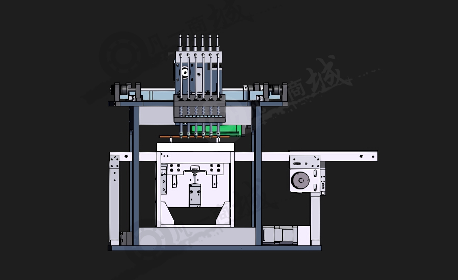 電子設(shè)備搬運(yùn)機(jī)構(gòu)3D圖 模型截圖[2]