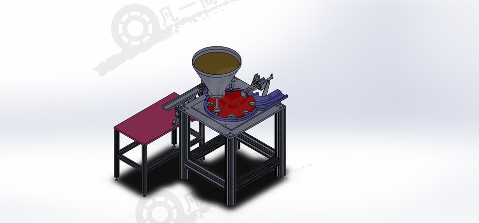 自動(dòng)粉末充填機(jī)3D模型 模型截圖[1]